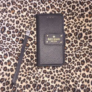 Kate Spade NY wristlet phone case- iPhone 6 & 7